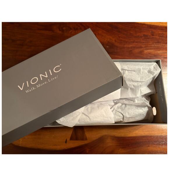 New Vionic Black Suede Ballet Flats with Bow Detail - Liliana 9.5 M - Picture 4 of 8